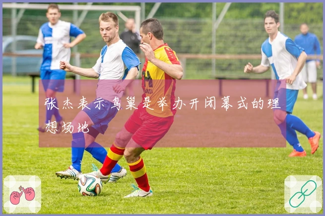 张杰表示鸟巢是举办开闭幕式的理想场地